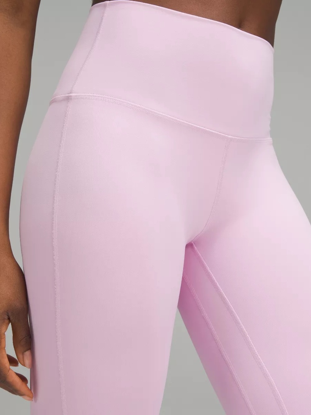 Lululemon Align High Rise Crop Leggings Pink 23” Size 10
